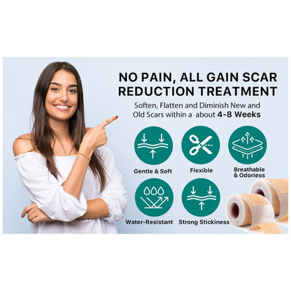 Chemical-Free Scar Remover Tape